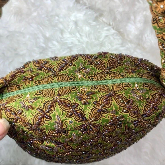 BELLASIMA BEADED FABRIC BAG - Picture 5 of 13